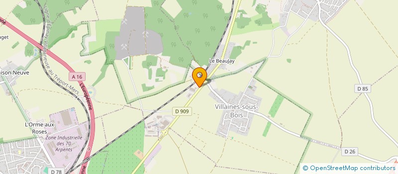 localisation de l'entreprise SYND.COPR. DOMAINE DE ROQUEBRUNE 95570 B  BOUFFEMONT