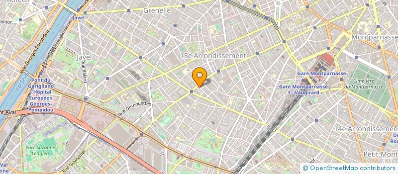 localisation de l'entreprise SYND.COPR. DU 1 3 RUE VICTOR    DURHY 75  PARIS