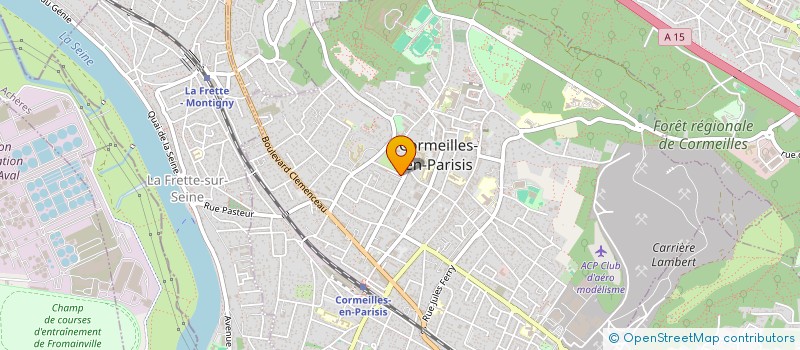 localisation de l'entreprise SYND.COPR. DU 1 A 13 RUE FRANCIS CARTON à CORMEILLES-EN-PARISIS