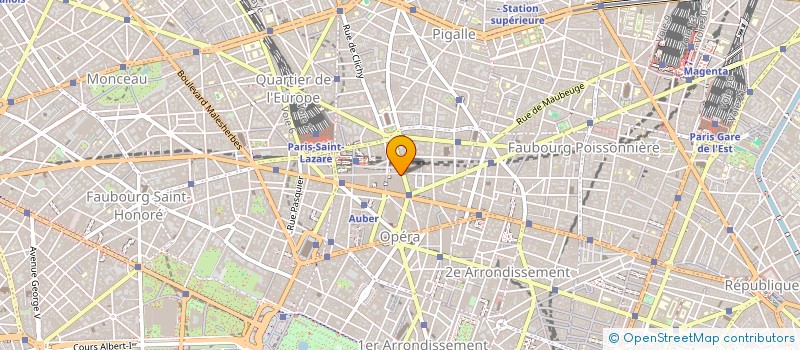 localisation de l'entreprise SYND.COPR. DU 1 A 9 AV DU BELVEDERE 93 L  PARIS