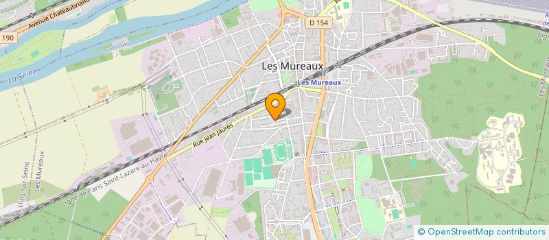 localisation de l'entreprise SYND COPR DU 1 AU 6 ALL GABRIEL VILAIN à LES MUREAUX