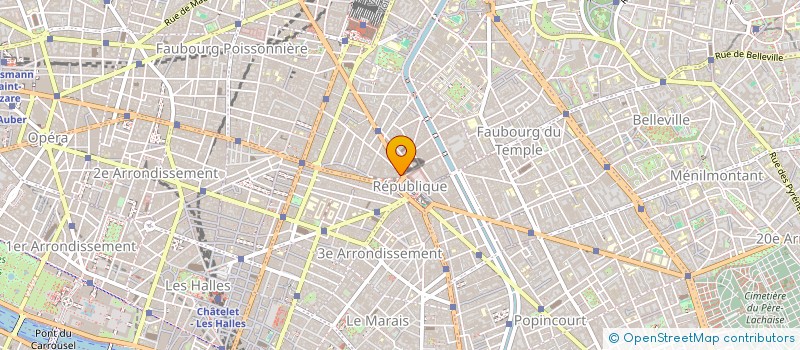 localisation de l'entreprise SYND.COPR. DU 1 BD MAGENTA      75010 PA  PARIS