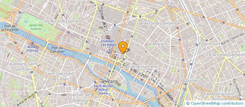 localisation de l'entreprise SYND COPR DU 1 PASSAGE DE LA MAIN D OR 7  PARIS