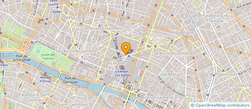 localisation de l'entreprise SYND.COPR. DU 1 RUE DE TURBIGO 75001 PA à PARIS