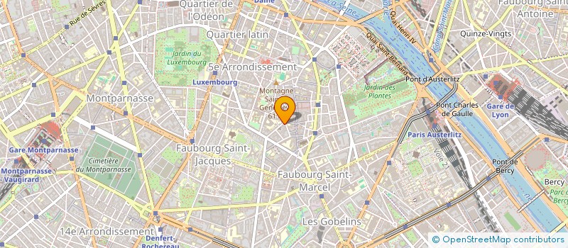 localisation de l'entreprise SYND.COPR. DU 1 RUE VAUQUELIN   75005 PA  PARIS