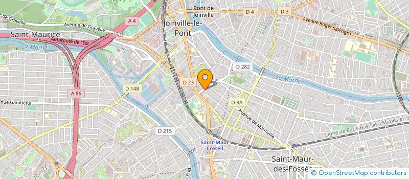 localisation de l'entreprise SYND COPR DU 10-12 RUE DU FOUR à SAINT-MAUR-DES-FOSSES