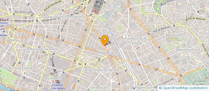 localisation de l'entreprise SYND.COPR. DU 10 BD DE MAGENTA  75010 PA  PARIS