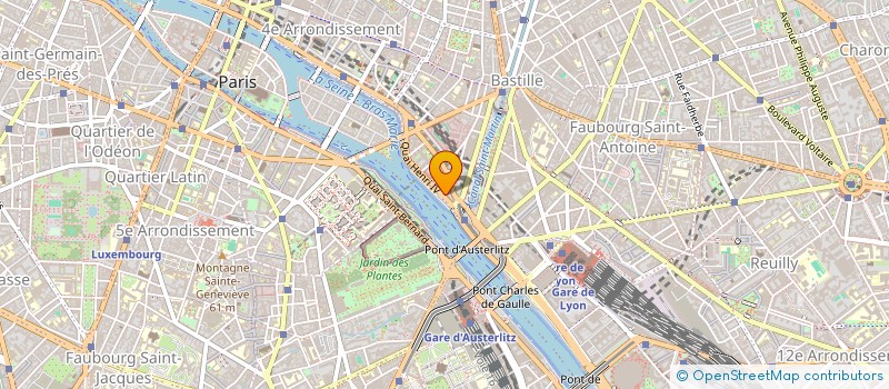 localisation de l'entreprise SYND.COPR. DU 10 QUAI HENRI IV  PARIS 4  PARIS