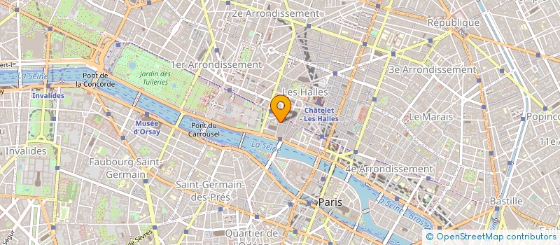 localisation de l'entreprise SYND.COPR. DU 10 RUE BAILLET    75001 PA  PARIS