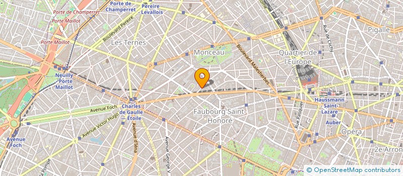 localisation de l'entreprise SYND.COPR. DU 10 RUE DE MONCEAU 75008 PA  PARIS