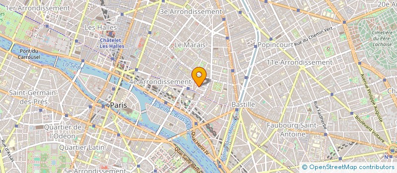 localisation de l'entreprise SYND COPR DU 10 RUE DE SEVIGNE  75004 PA  PARIS