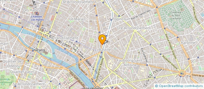 localisation de l'entreprise SYND COPR DU 10 RUE DU ROI DE   SICILE 7  PARIS