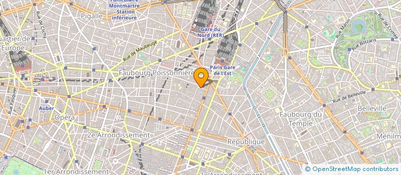 localisation de l'entreprise SYND.COPR. DU 10 RUE JARRY 75010 PARIS R  PARIS