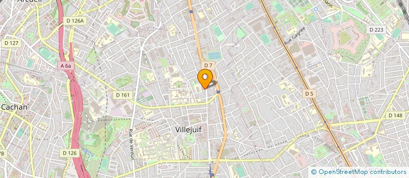 localisation de l'entreprise SYND COPR DU 10 RUE JEAN JAURES à VILLEJUIF