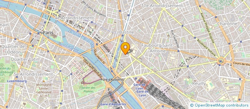 localisation de l'entreprise SYND COPR DU 10 RUE LACUEE 75012 PARIS R  PARIS