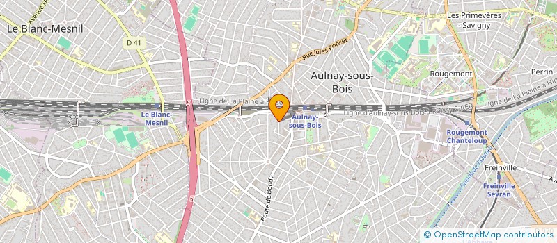 localisation de l'entreprise SYND.COPR. DU 10 RUE VICTOR HUGO 93 AULN à AULNAY-SOUS-BOIS
