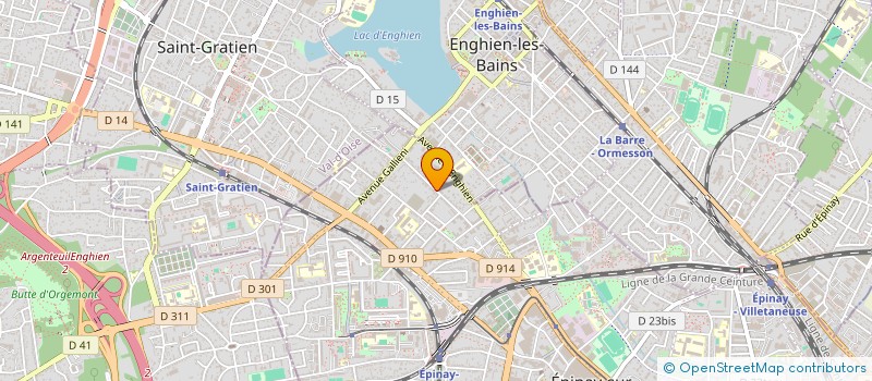 localisation de l'entreprise SYND.COPR. DU 10 VILLA VERNON 95 MONTMOR à EPINAY-SUR-SEINE