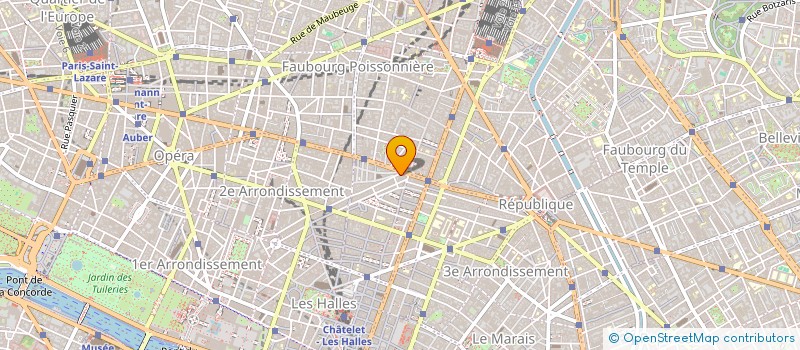 localisation de l'entreprise SYND.COPR. DU 100 RUE DE CLERY  75002 PA  PARIS