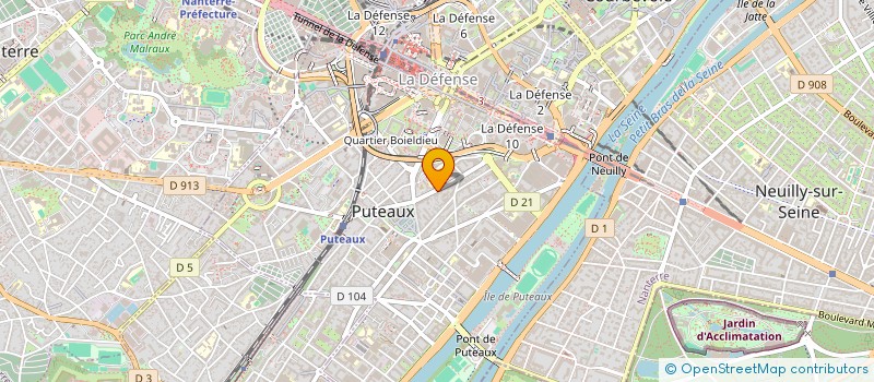 localisation de l'entreprise SYND COPR DU 103 105 RUE DE LA  REPUBLIQ  PUTEAUX