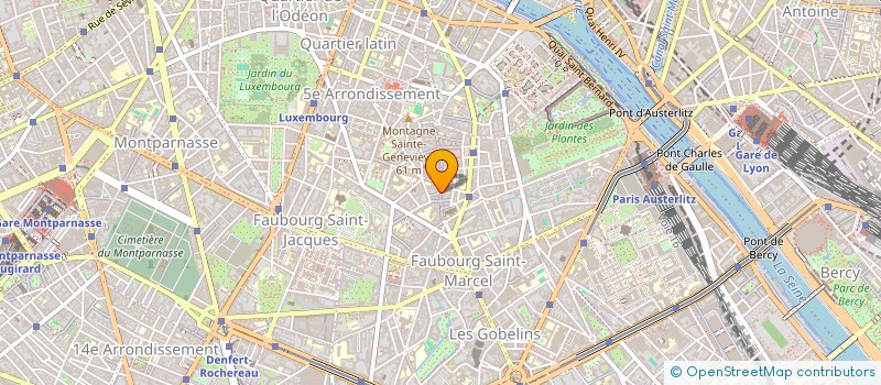 localisation de l'entreprise SYND.COPR. DU 105 RUE MOUFFETARD P 5 REP  PARIS