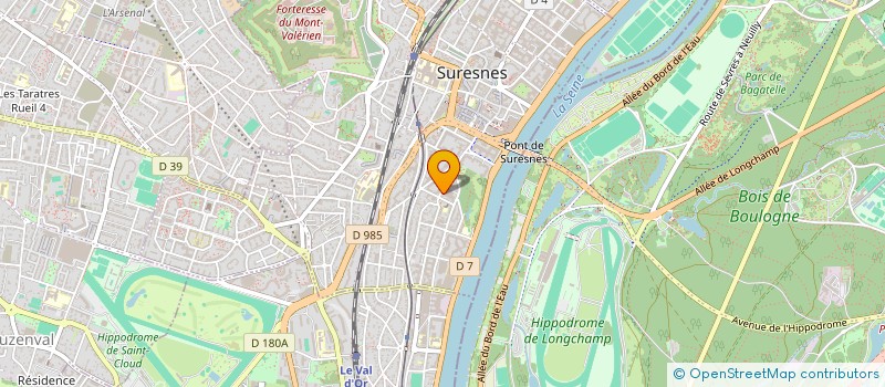 localisation de l'entreprise SYND.COPR. DU 108 110 RUE DE LA REPUBLIQ à SURESNES