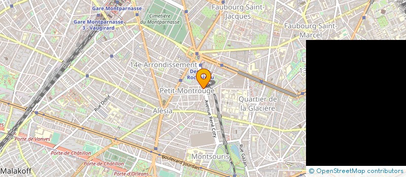 localisation de l'entreprise SYND COPR DU 109 AV DU GAL LECLERC  PARIS