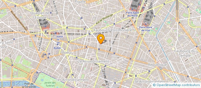 localisation de l'entreprise SYND COPR DU 11 BIS AV JOFFRE 92 LA GARE  PARIS