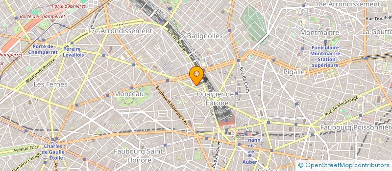 localisation de l'entreprise SYND.COPR. DU 11 RUE BERNOUILLI 75008 PA  PARIS