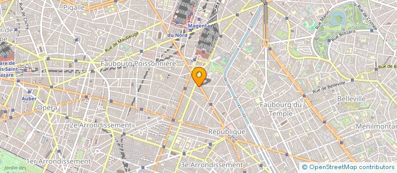 localisation de l'entreprise SYND.COPR. DU 11 RUE CHEVREUL   75011 PA  PARIS