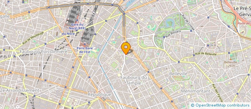 localisation de l'entreprise SYND.COPR. DU 11 RUE DE SAMBRE  ET MEUSE  PARIS