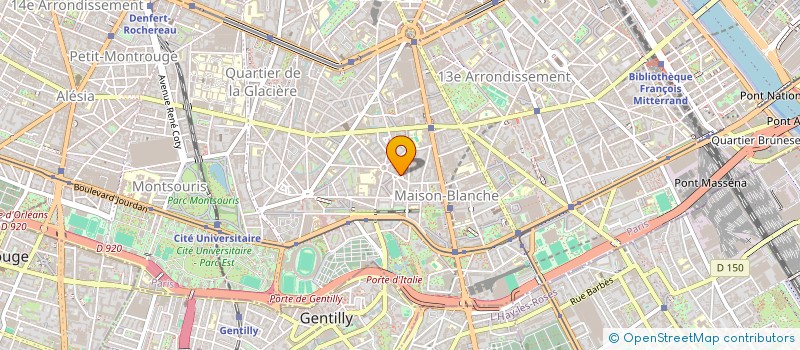 localisation de l'entreprise SYND COPR DU 11 RUE ELYSEE  PARIS