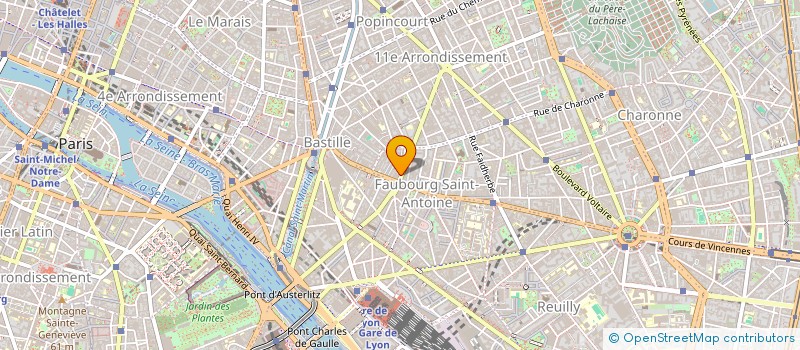 localisation de l'entreprise SYND COPR DU 11 RUE LOUIS       ROUQUIER  PARIS