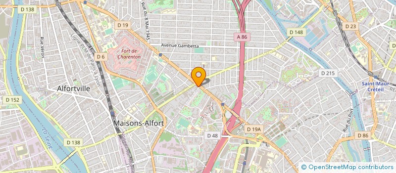 localisation de l'entreprise SYND.COPR. DU 11 RUE VERONESE 75013 PA à MAISONS-ALFORT