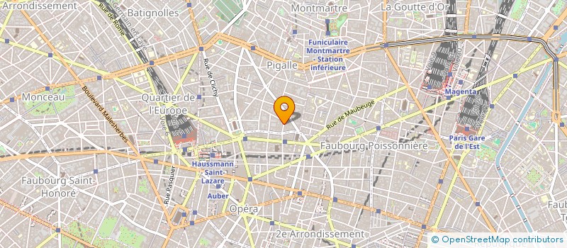 localisation de l'entreprise SYND COPR DU 111 BOULEVARD SAINT MICHEL  PARIS
