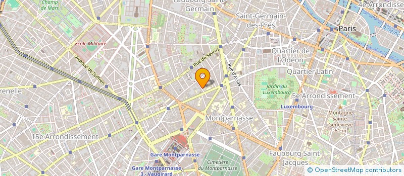 localisation de l'entreprise SYND.COPR. DU 111 RUE DE PARIS  93 MONTR  PARIS