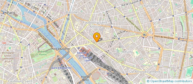 localisation de l'entreprise SYND.COPR.DU 113 RUE DE CHARENTON 75012 PARIS  PARIS