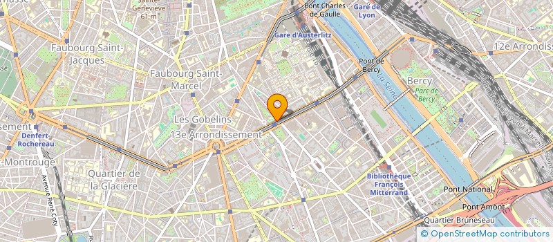 localisation de l'entreprise SYND COPR DU 114 BD VINCENT AURIOL 75013 PARIS  PARIS