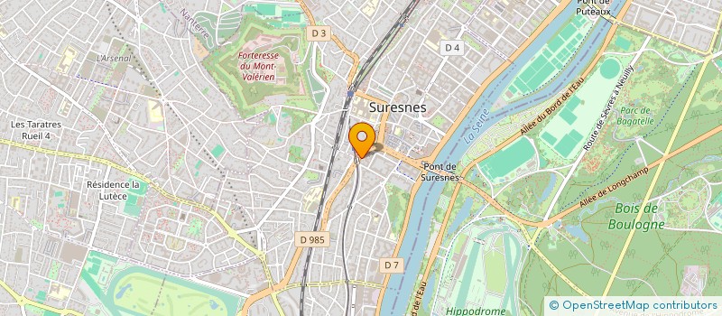 localisation de l'entreprise SYND.COPR. DU 116 RUE DE SURESNES à SURESNES