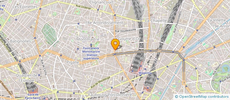 localisation de l'entreprise SYND.COPR. DU 12 BD BARBES 75018 PARIS R  PARIS