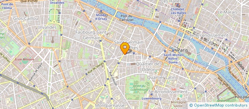 localisation de l'entreprise SYND COPR DU 12 RUE CAMOU 75007 PARIS RE  PARIS