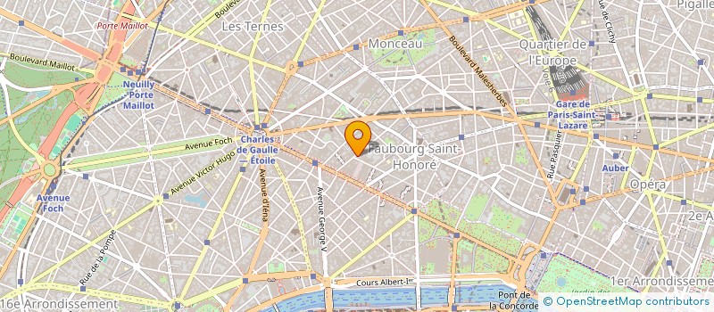 localisation de l'entreprise SYND.COPR. DU 12 RUE DE BERRI    75008 P  PARIS