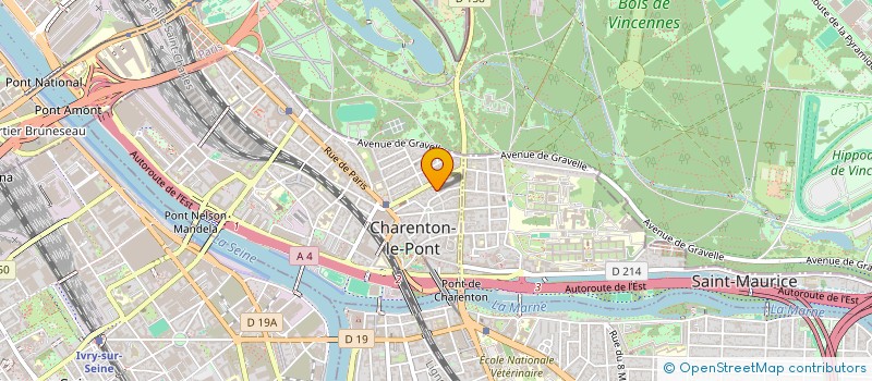 localisation de l'entreprise SYND.COPR. DU 12 RUE LABOURET 94 CHARENT à CHARENTON-LE-PONT