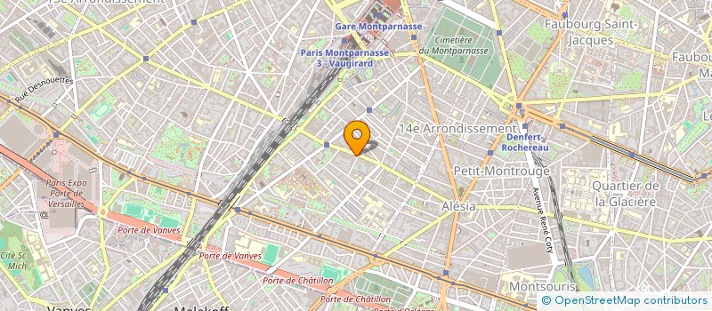 localisation de l'entreprise SYND COPR DU 127 RUE BRANCION   75015PAR  PARIS