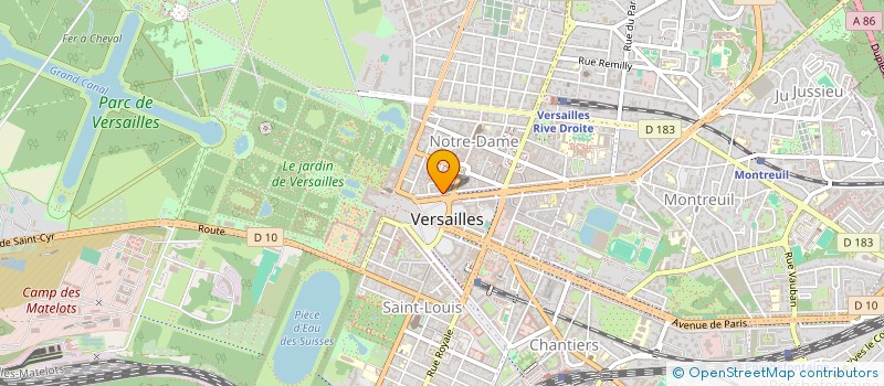 localisation de l'entreprise SYND COPR DU 13 R COLBERT 78 VERSAILLES à VERSAILLES