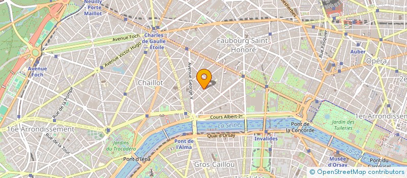 localisation de l'entreprise SYND.COPR. DU 13 RUE CLEMENT MAROT PARIS  PARIS