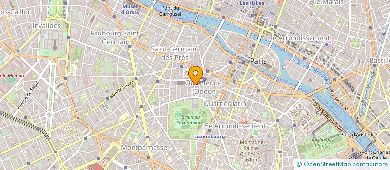 localisation de l'entreprise SYND COPR DU 13 RUE DE TOURNON 75006 PAR  PARIS