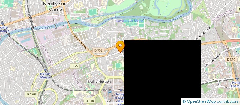 localisation de l'entreprise SYND COPR DU 13 RUE DES FRANCS  BOURGEOI  NOISY-LE-GRAND