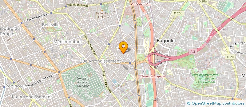 localisation de l'entreprise SYND COPR DU 13 RUE DES MONTIBOEUFS 7502  PARIS