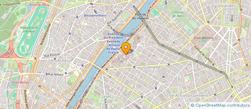 localisation de l'entreprise SYND.COPR. DU 13 RUE LINOIS     75015 PA  PARIS