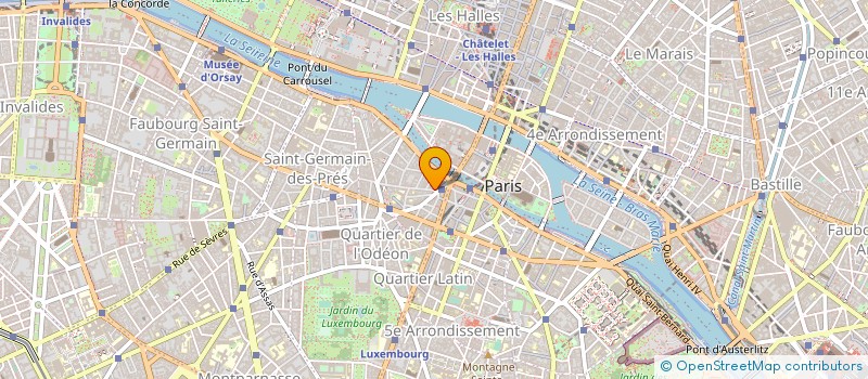 localisation de l'entreprise SYND COPR DU 13 RUE MEZIERES    75006 PA  PARIS